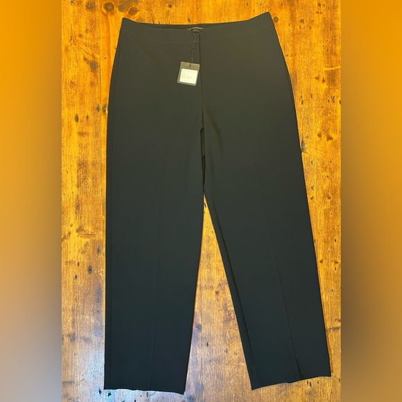 St. John NEW Caviar Diana Trouser Pant Straight
Leg sz 16 K883W50 - Picture 5 of 14
